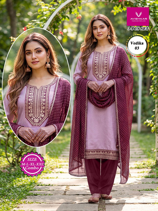 Vedika Tops 3 pcs set