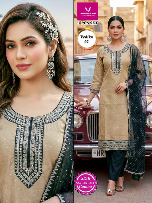 Vedika Tops 3 pcs set